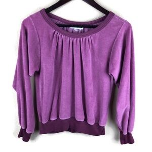 Quote Me Womens Sweater, Purple